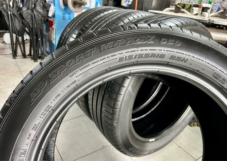 DUNLOP 215 55 18 เส้นละ450 รูปที่ 5