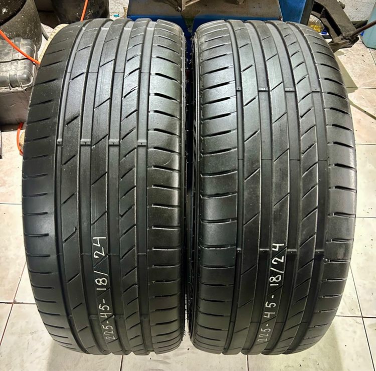 อื่นๆ KUMHO 225 45 18 มือสอง ปี24 2เส้น