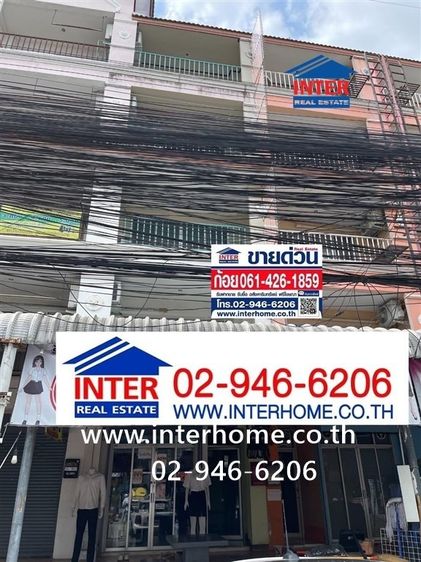 อาคารพาณิชย์ ห้องเช่า 4 ชั้น 33.8 ตร.ว. ซอยรังสิตภิรมย์ ใกล้มหาวิทยาลัยกรุงเทพ รังสิต มหาวิทยาลัยธรรมศาสตร์ รังสิต คลองหลวง ปทุมธานี