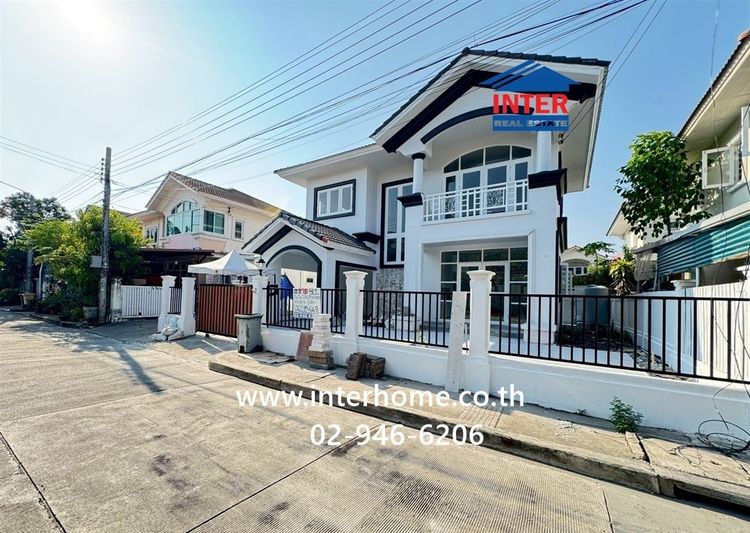 บ้านเดี่ยว 2 ชั้น 51.8 ตร.ว. หมู่บ้านภัสสร8 บางใหญ่ ซอยกันตนา ถนนกาญจนาภิเษก บางใหญ่ นนทบุรี