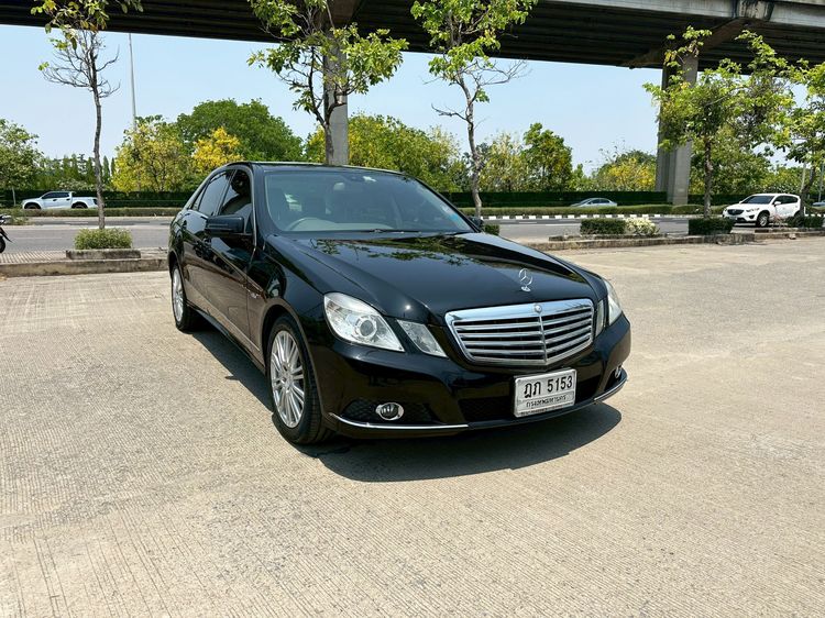 รถ Mercedes-Benz E-Class E200 CGI สี ดำ