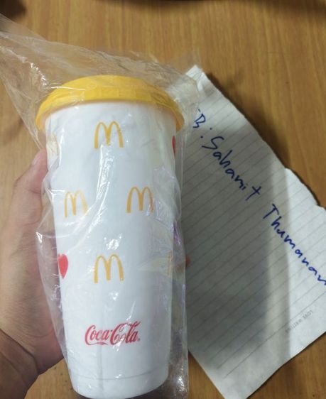 แก้ว McDonald's Cool Cup รุ่น Limited Edition (ส่งฟรี)