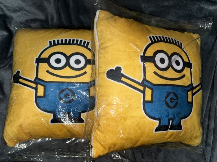 หมอนและหมอนข้าง Minion หมอนผ้าห่มมินเนี่ยน หมอนอิง หมอนกอด หมอนอเนกประสงค์ 