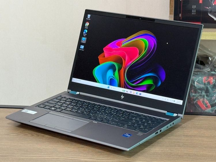 HP ZBook Fury 15 G8 Mobile Workstation i7-11800H SSD512GB RAM32GB Quadro RTX A4000 (8GB GDDR6)Win11Pro สินค้ามือสอง งานตัดต่อ ระดับมืออาชีพ รูปที่ 2