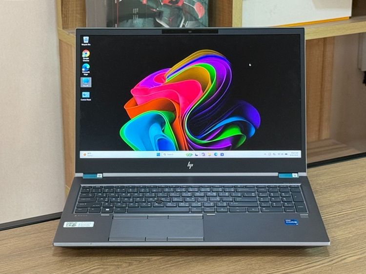 HP ZBook Fury 15 G8 Mobile Workstation i7-11800H SSD512GB RAM32GB Quadro RTX A4000 (8GB GDDR6)Win11Pro สินค้ามือสอง งานตัดต่อ ระดับมืออาชีพ