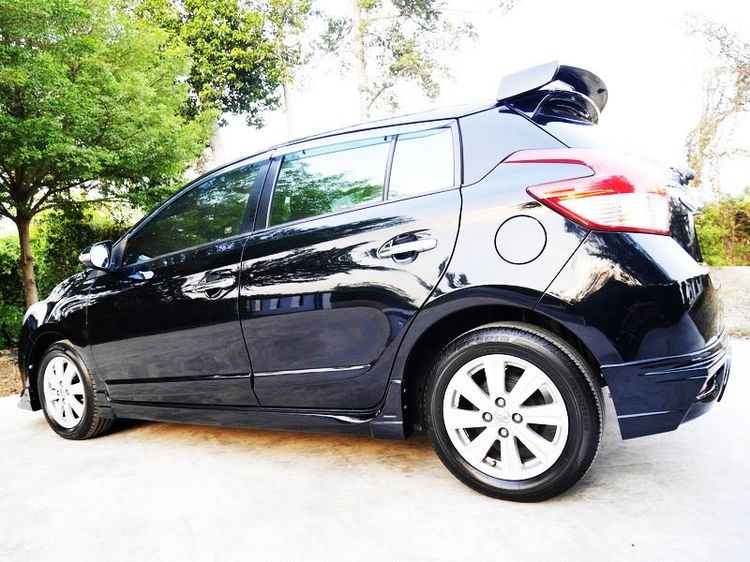Toyota Yaris 2014 1.2 G Sedan เบนซิน ไม่ติดแก๊ส เกียร์อัตโนมัติ ดำ รูปที่ 3