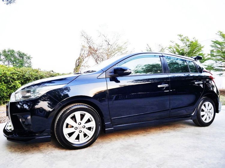 Toyota Yaris 2014 1.2 G Sedan เบนซิน ไม่ติดแก๊ส เกียร์อัตโนมัติ ดำ