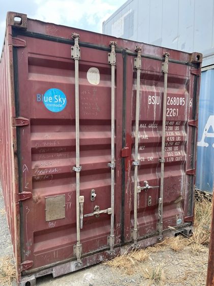 ขาย ตู้คอนเทนเนอร์20'ขนาด2.5×6×2.6