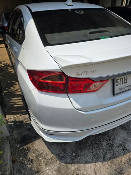 Honda City 2016 1.5 S Sedan เบนซิน ไม่ติดแก๊ส เกียร์อัตโนมัติ ขาว รูปที่ 2