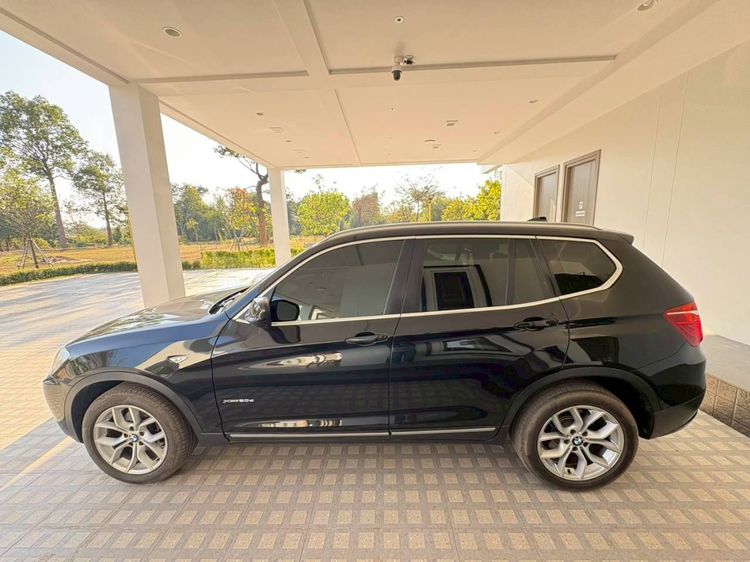 BMW X3 2013 2.0 xDrive20d Highline 4WD Sedan ดีเซล ไม่ติดแก๊ส เกียร์อัตโนมัติ ดำ รูปที่ 4