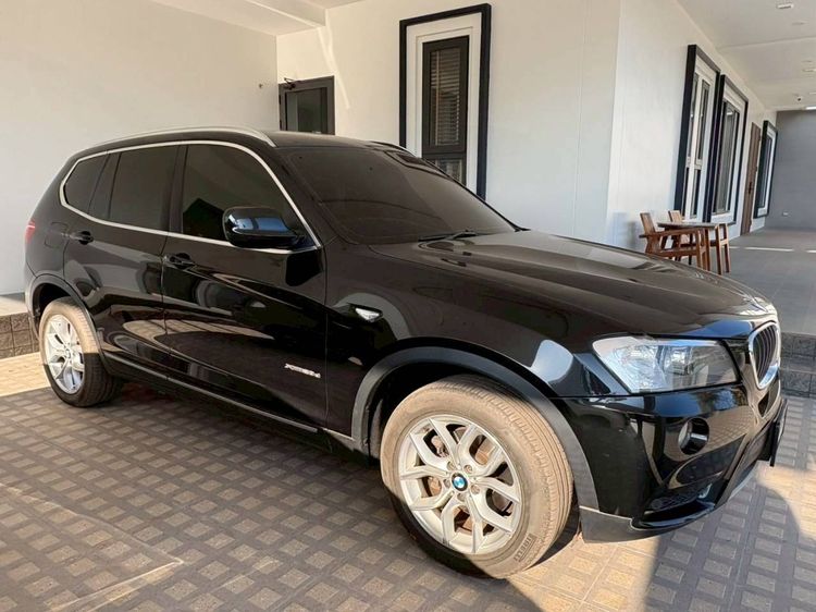 BMW X3 2013 2.0 xDrive20d Highline 4WD Sedan ดีเซล ไม่ติดแก๊ส เกียร์อัตโนมัติ ดำ รูปที่ 2