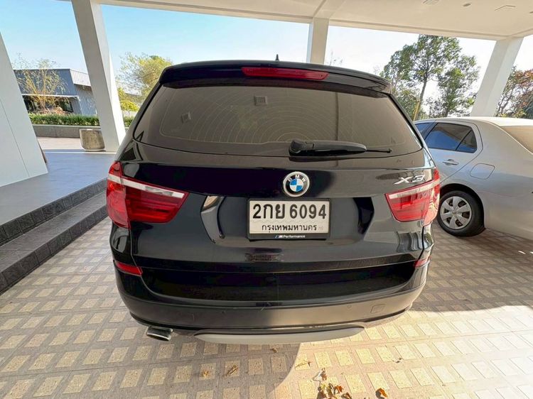 BMW X3 2013 2.0 xDrive20d Highline 4WD Sedan ดีเซล ไม่ติดแก๊ส เกียร์อัตโนมัติ ดำ รูปที่ 3