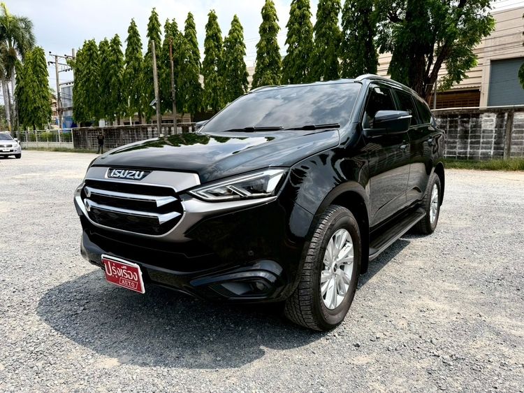Isuzu MU-X 2021 3.0 Ultimate AT 2WD Utility-car ดีเซล ไม่ติดแก๊ส เกียร์อัตโนมัติ ดำ