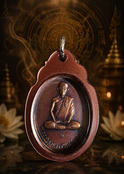 เหรียญพระครูพนาภินันท์ (หลวงพ่อลี)  ปี 2518 วัดเอี่ยมวนาราม  จ.อุบลราชธานี