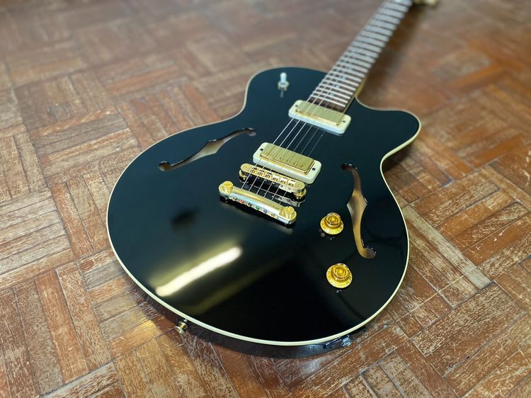 .YAMAHA AEX 520 Semi Hollow Made In Taiwan . รูปที่ 4