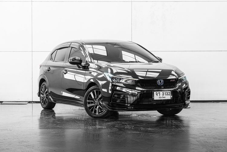 Honda City 2023 1.5 e:HEV RS Sedan เบนซิน ไม่ติดแก๊ส เกียร์อัตโนมัติ ดำ รูปที่ 2