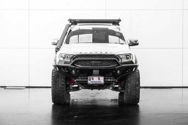 Ford Everest 2021 2.0 Bi-Turbo Titanium+ 4WD Utility-car ดีเซล ไม่ติดแก๊ส เกียร์อัตโนมัติ ขาว รูปที่ 3