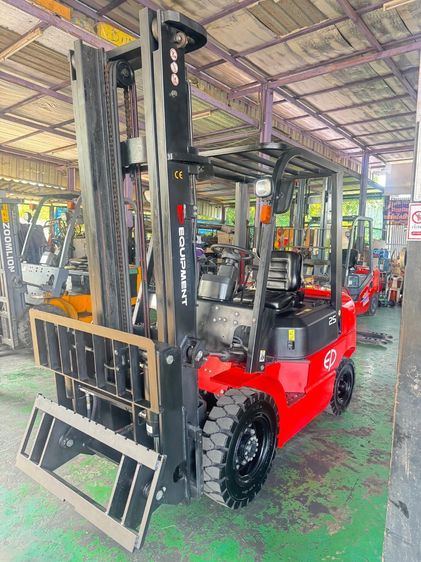Forklift รถใหม่ดีเซล 2.5 ตัน งาเทฮิ้งฟอร์ค ยกสูง 4 เมตร เงินสด ผ่อนได้