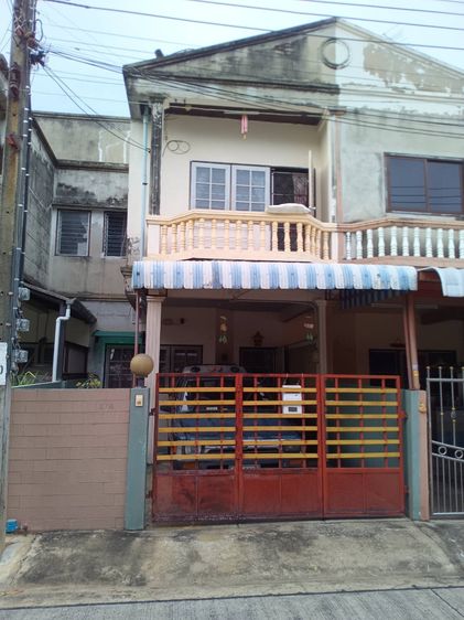 ทาวน์เฮาส์ 2 ห้องนอน 2 ห้องน้ำ เลียบตลองทวีวัฒนา