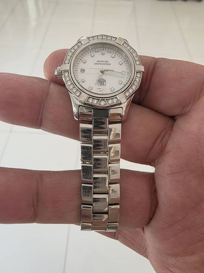 tag heuer aquaracer waf 1416 ladysize fulldimond.  รูปที่ 7