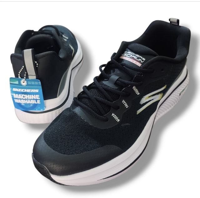 ผู้ชาย ดำ รองเท้าวิ่ง Skechers chers Go Run Performance 44 28.5cm.