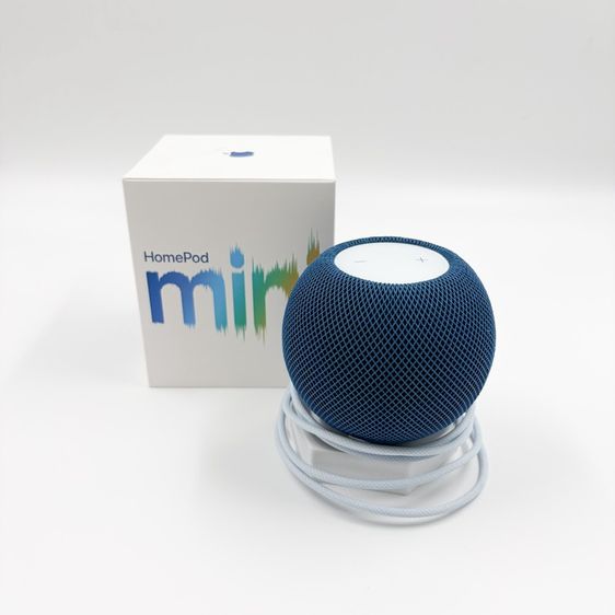 HomePod Mini สี Blue เครื่องศูนย์ไทย ใช้งานน้อย สภาพสวย