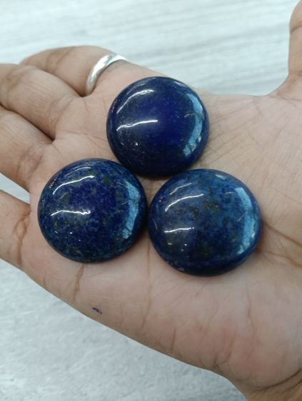 หินลาพีชแท้ทรงกลม   เม็ดละ รูปที่ 8