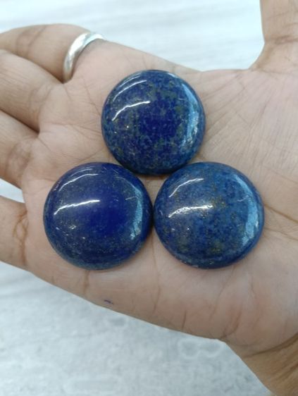 หินลาพีชแท้ทรงกลม   เม็ดละ รูปที่ 18