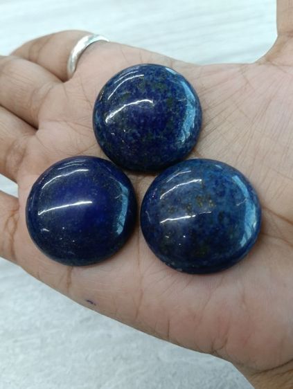 หินลาพีชแท้ทรงกลม   เม็ดละ รูปที่ 14