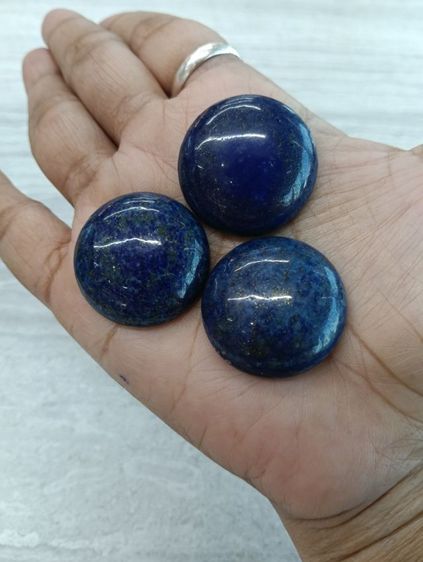 หินลาพีชแท้ทรงกลม   เม็ดละ รูปที่ 11