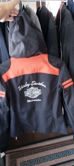 แขนยาว ดำ เสื้อแจ็คเก็ต | เสื้อคลุม อื่นๆ เสื้อการ์ด Harley แท้ xs