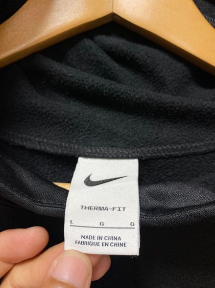เสื้อฮู้ด Nike (big logo) มีกระเป๋า (สีดำสนิท ไม่เฟด ไม่ซีด) รูปที่ 5