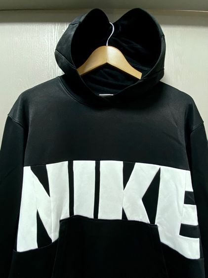 เสื้อฮู้ด Nike (big logo) มีกระเป๋า (สีดำสนิท ไม่เฟด ไม่ซีด) รูปที่ 2