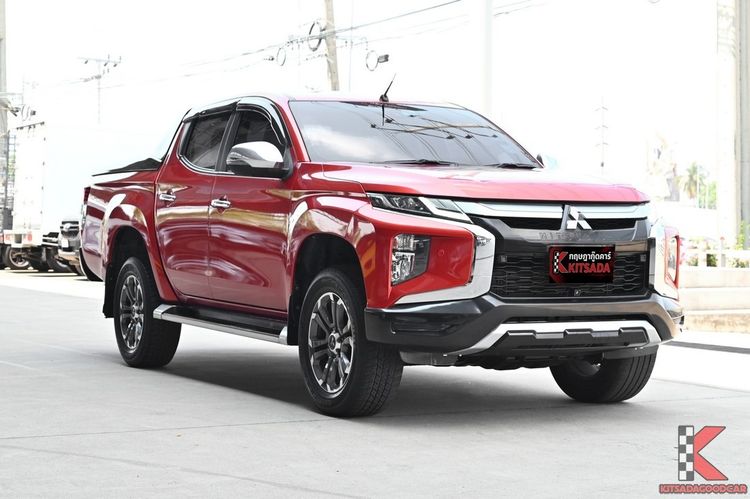 รถ Mitsubishi Triton 2.4 GT Premium 4WD สี ส้ม
