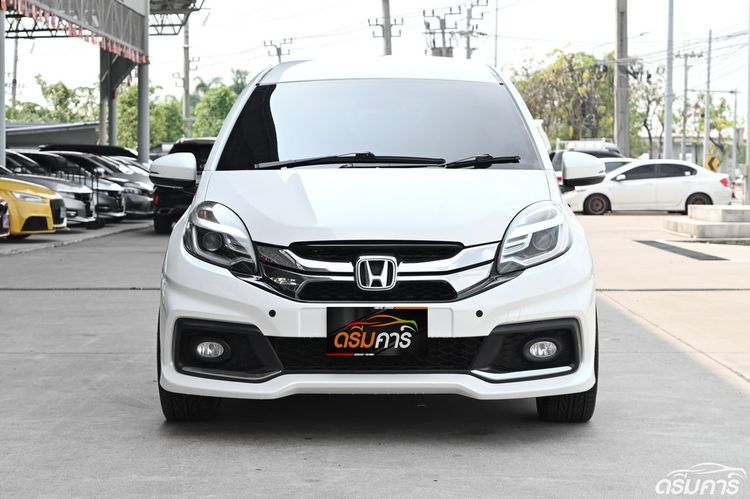 Honda Mobilio 2017 1.5 RS Utility-car เบนซิน ไม่ติดแก๊ส เกียร์อัตโนมัติ ขาว รูปที่ 2