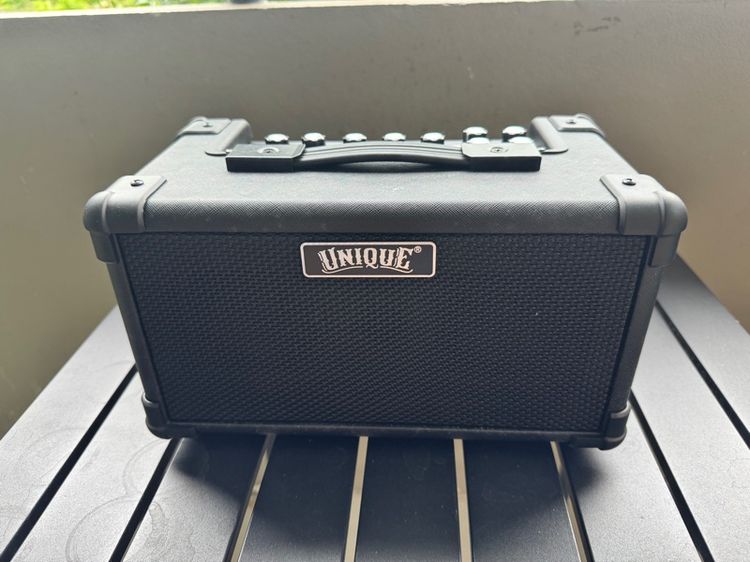 ตู้แอมกีตาร์ขนาดเล็ก UNIQUE TM-15 มีบลูทูธในตัวสำหรับซ้อม
