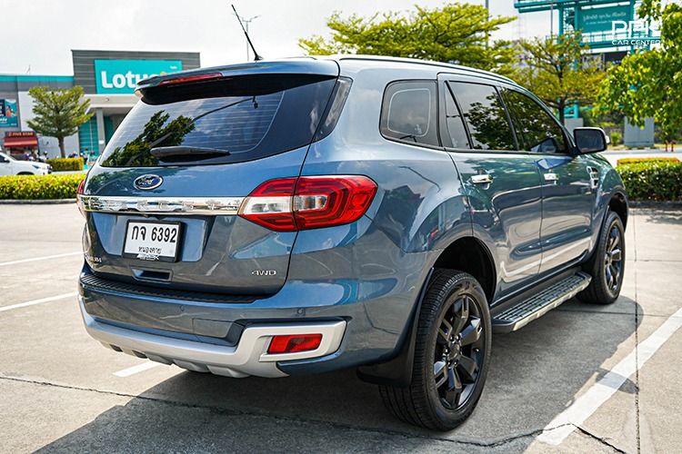 Ford Everest 2016 3.2 Titanium+ 4WD Utility-car ดีเซล ไม่ติดแก๊ส เกียร์อัตโนมัติ ฟ้า รูปที่ 4