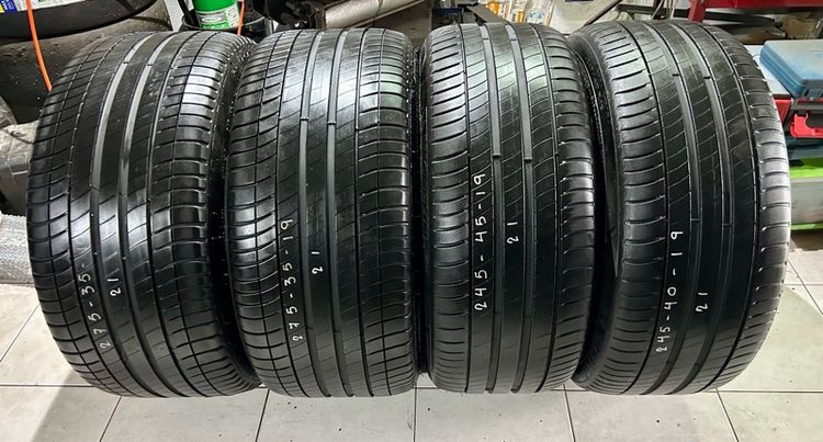 Michelin มิชลีน 245 40 19 275 35 19 มือสองครบชุด