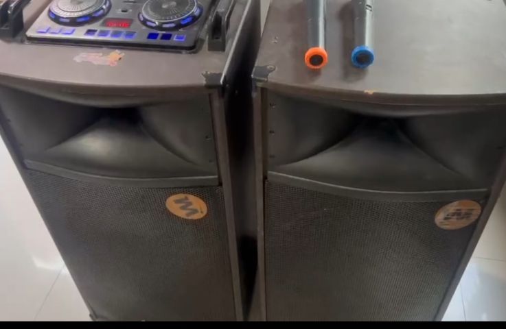 ขายชุดลำโพง Sherman พร้อมมิกเซอร์ในตัวรุ่น SB-603 150W 
​ดอกลำโพง: ขนาด 12 นิ้ว รูปที่ 2