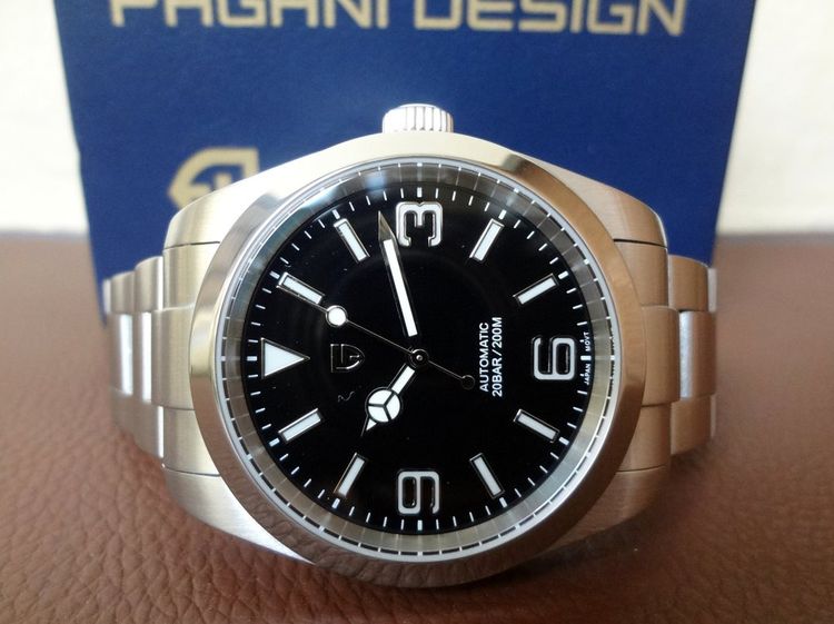 PAGANI DESIGN Automatic ออโตเมติก PD-1692 (Citizen Cal. 8215) ทรงโรเล็กซ์ Explorer รูปที่ 5