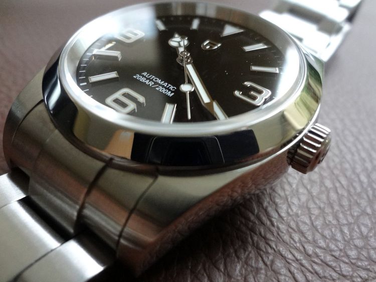 PAGANI DESIGN Automatic ออโตเมติก PD-1692 (Citizen Cal. 8215) ทรงโรเล็กซ์ Explorer รูปที่ 13