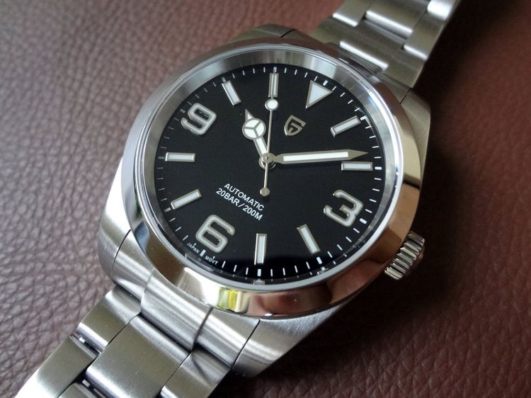 PAGANI DESIGN Automatic ออโตเมติก PD-1692 (Citizen Cal. 8215) ทรงโรเล็กซ์ Explorer รูปที่ 12