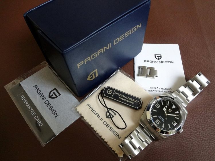 PAGANI DESIGN Automatic ออโตเมติก PD-1692 (Citizen Cal. 8215) ทรงโรเล็กซ์ Explorer รูปที่ 17