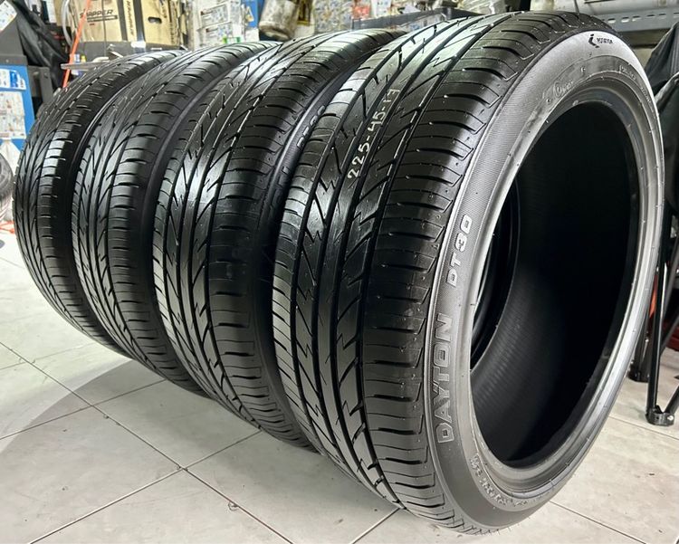 อื่นๆ DAYTON DT30 225 45 17 ยางถอดตุ่มอยู่ ยางลบปี ดอกดี99เปอร์เซ็นต์