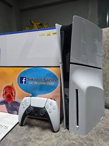 PS5 SLIM +Drive  งานกล่อง พร้อม 10 เกมติดเครื่อง ศูนย์ไทย รูปที่ 2
