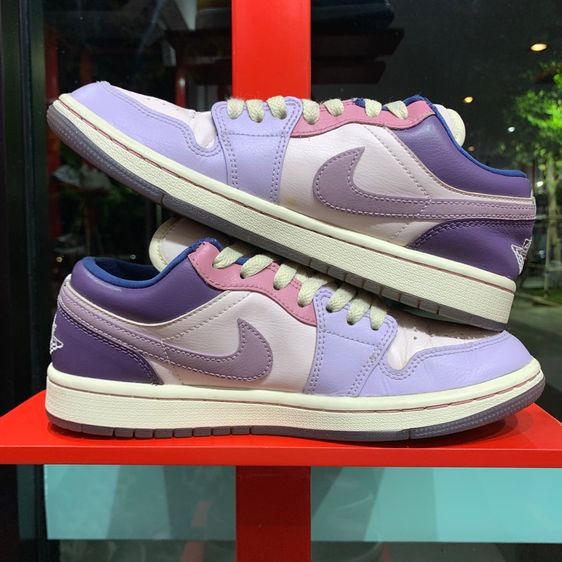 Women's Air Jordan 1 Low “Pastel Plum” รูปที่ 8