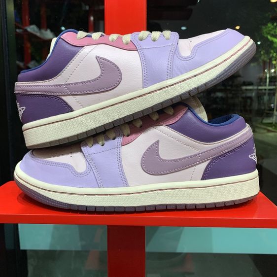 Women's Air Jordan 1 Low “Pastel Plum” รูปที่ 9