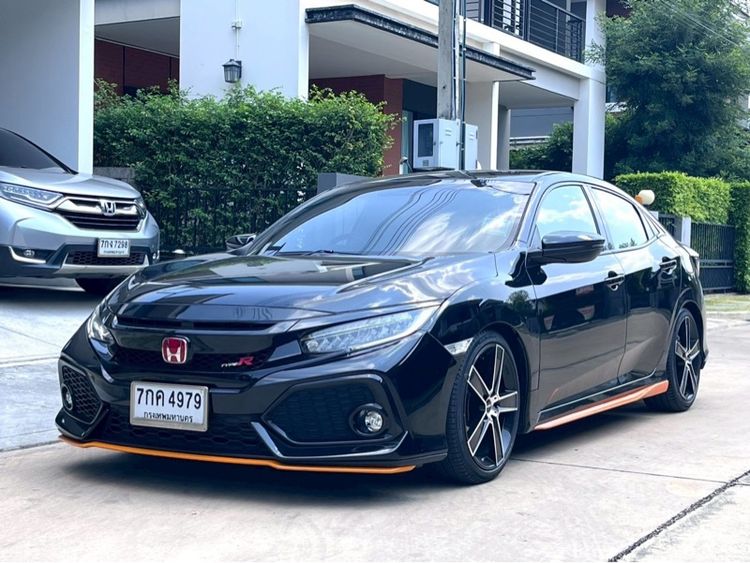 Honda Civic 2018 1.5 Turbo Sedan เบนซิน ไม่ติดแก๊ส เกียร์อัตโนมัติ ดำ