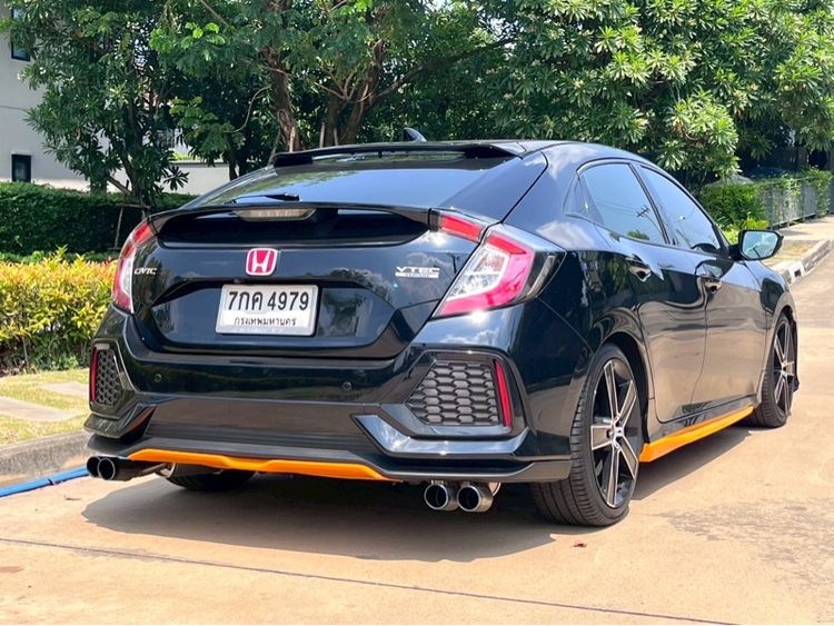 Honda Civic 2018 1.5 Turbo Sedan เบนซิน ไม่ติดแก๊ส เกียร์อัตโนมัติ ดำ รูปที่ 3