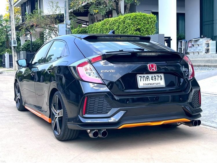 Honda Civic 2018 1.5 Turbo Sedan เบนซิน ไม่ติดแก๊ส เกียร์อัตโนมัติ ดำ รูปที่ 4